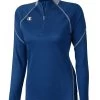 Champion Sprint Women's 1/4 Zip Jacket 2 Champion Sprint Women's 1/4 Zip Jacket -Outfit Fashion Shop HBI RV142 AthleticRoyalSlateGreyHeather