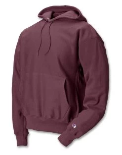 Champion Men`s Reverse Weave Hood -Outfit Fashion Shop HBI S1051 Maroon