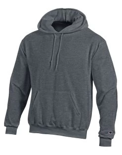 Champion Men's Double Dry Action Fleece Pullover Hood -Outfit Fashion Shop HBI S2402 CharcoalHeather 8ab77b29 bf62 4fd9 a033 ef914fd90d3a