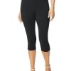 Just My Size Womens Stretch Cotton Jersey Capri Leggings