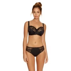 Fantasie Helena Women`s Underwired Balcony Bra -Outfit Fashion Shop HELFL7710 FL7719BLK FR