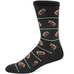 Hot Sox Mens Basics Collection Football Sock -Outfit Fashion Shop HM100095 sk BLACK 001 FA14 986655af 5bd1 40f5 8c39 02b65aafb7d7