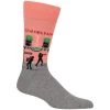 Hot Sox Mens New Orleans Socks -Outfit Fashion Shop HM600117 PEACH