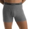 Hanes Classics Men's Boxer Briefs With Comfort Flex Waistband, Black/grey 5-Pack