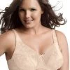 Playtex Secrets Floral Underwire Bra -Outfit Fashion Shop HNS 13022 NaturalBeige