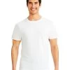 Hanes Men's ComfortSoft® White Crewneck Undershirt 10-Pack -Outfit Fashion Shop HNS 2135Z0 White Front 637813817797509062