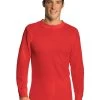 Hanes Men's Thermal Crew Neck -Outfit Fashion Shop HNS 22803 Red