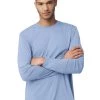 Hanes Men’s Cool Dri Long Sleeve Performance T-Shirt -Outfit Fashion Shop HNS 24270 LightBlue