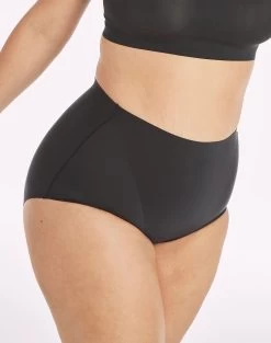 Bali Womens Comfort Revolution EasyLite Smoothing Brief 2-Pack -Outfit Fashion Shop HNS DFS059 BlackBlack Detail02 637883083733789024