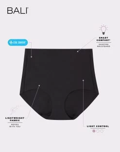 Bali Womens Comfort Revolution EasyLite Smoothing Brief 2-Pack -Outfit Fashion Shop HNS DFS059 alt01 637883083793479169
