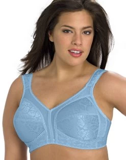 Playtex Women's 18 Hour Original Comfort Strap Bra #4693 -Outfit Fashion Shop JMS 8267 MarineBlue