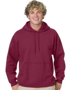 Hanes Comfortblend Pullover Hoodie Sweatshirt -Outfit Fashion Shop JMS HP170 Cardinal