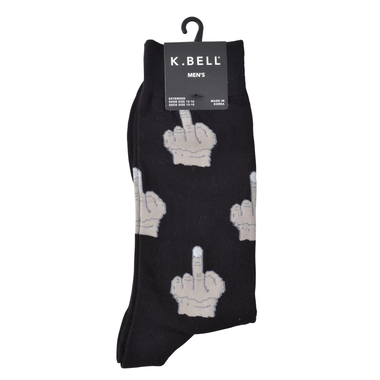 K. Bell Mens Middle Finger Socks 3 K. Bell Mens Middle Finger Socks
