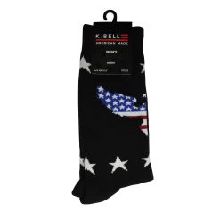 K. Bell Men`s American Pride Crew Socks -Outfit Fashion Shop KBMS15H113 01