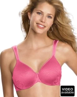 Bali Women's Live It Up Seamless Underwire Bra #3353 36 Bali Women's Live It Up Seamless Underwire Bra #3353 -Outfit Fashion Shop OHP 18149 CamelliaRoseJacquard
