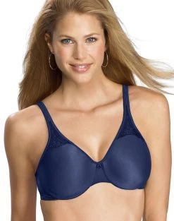 Bali Passion For Comfort Minimizer Underwire Bra -Outfit Fashion Shop OHP 20322 InTheNavy
