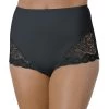 Bali Firm Control Lace Inset Brief 2-Pack - Best-Seller -Outfit Fashion Shop OHP 22449 Black
