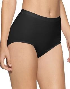 Bali Seamless Firm Control Brief Shaper 2 Pack -Outfit Fashion Shop OHP 22564 Black