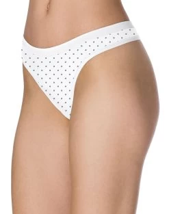 Barely There CustomFlex Fit Thong -Outfit Fashion Shop OHP 23276 MonoFloralPrint