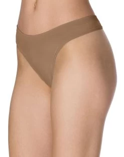 Barely There CustomFlex Fit Thong -Outfit Fashion Shop OHP 23276 SheerLatte
