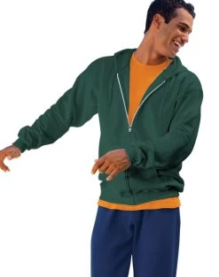 Hanes Ultimate Cotton Full-Zip Fleece Hood 10 Oz 28 Hanes Ultimate Cotton Full-Zip Fleece Hood 10 Oz -Outfit Fashion Shop OHP HF280 DeepForest 423eedd7 56f4 485b 8463 8163abd6daad