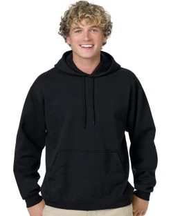 Hanes Comfortblend Pullover Hoodie Sweatshirt -Outfit Fashion Shop OHP HP170 Black