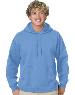 Hanes Comfortblend Pullover Hoodie Sweatshirt -Outfit Fashion Shop OHP HP170 CarolinaBlue