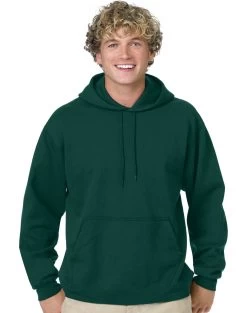 Hanes Comfortblend Pullover Hoodie Sweatshirt -Outfit Fashion Shop OHP HP170 DeepForest