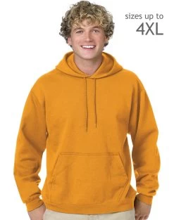 Hanes Comfortblend Pullover Hoodie Sweatshirt -Outfit Fashion Shop OHP HP170 Gold