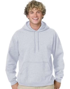 Hanes Comfortblend Pullover Hoodie Sweatshirt -Outfit Fashion Shop OHP HP170 LightSteel