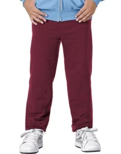 Hanes ComfortBlend Youth EcoSmart Pant 30 Hanes ComfortBlend Youth EcoSmart Pant -Outfit Fashion Shop OHP HP450 Maroon