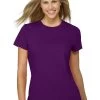 Hanes Classic-Fit Jersey Women's T-Shirt 4.5 Oz 1 Hanes Classic-Fit Jersey Women's T-Shirt 4.5 Oz -Outfit Fashion Shop OHP HSL04 Winterberry