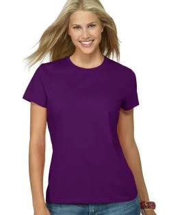 Hanes Classic-Fit Jersey Women's T-Shirt 4.5 Oz