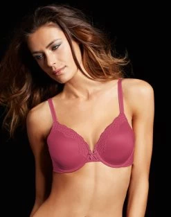 Maidenform Women`s Comfort Devotion Embellished Extra Coverage Bra 28 Maidenform Women`s Comfort Devotion Embellished Extra Coverage Bra -Outfit Fashion Shop OHP M09404 CrysanthemumSpicyBronze