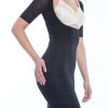 Gemsli Womens Firm Control Frontless Body Shaper With Sleeves 1 Gemsli Womens Firm Control Frontless Body Shaper With Sleeves -Outfit Fashion Shop SW108bl 1