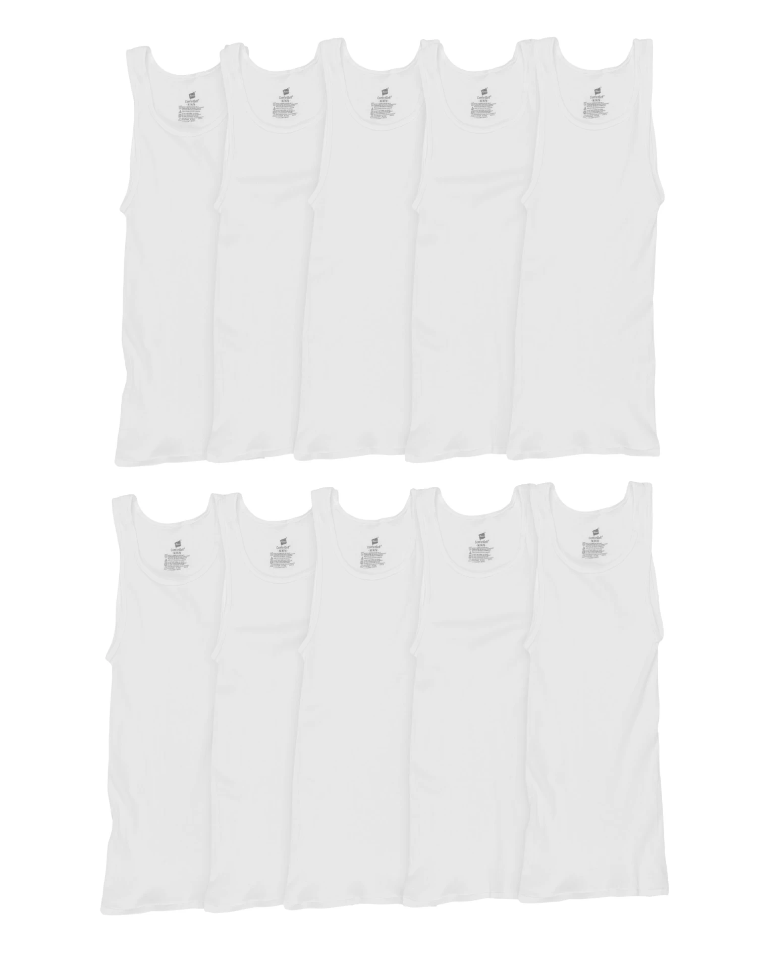 Hanes ComfortSoft® Tank Undershirt 10-Pack 7 Hanes ComfortSoft® Tank Undershirt 10-Pack - Image 5