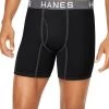 Hanes Ultimate Mens Comfort Flex Fit Ultra Soft Cotton/Modal Boxer Briefs Black/Grey 4-Pack -Outfit Fashion Shop app nylingerie com 637165890177613391