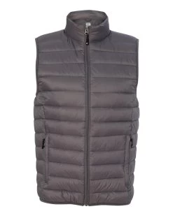 Weatherproof Mens 32 Degrees Packable Down Vest 16700, XL, Dark Pewter -Outfit Fashion Shop b13fb1a6 3b23 4752 ad11 d6dae87df390