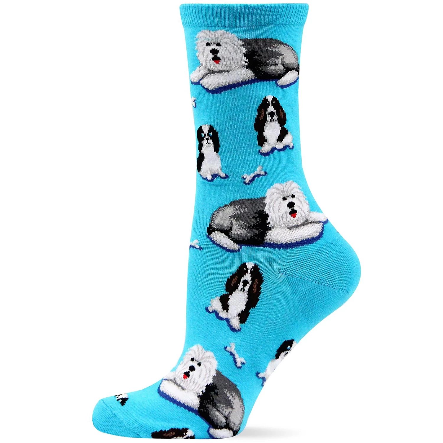 Hot Sox Womens Dogs And Bones Crew Socks 5 Hot Sox Womens Dogs And Bones Crew Socks - Image 3