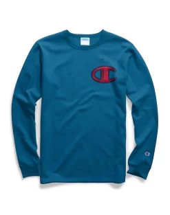Champion Life Mens Heritage Long-Sleeve Tee -Outfit Fashion Shop bfd7cb99 8783 4617 8498 416267f2493d