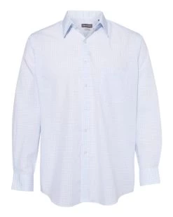 Van Heusen Mens Broadcloth Point Collar Check Shirt, XL, Silver Combo -Outfit Fashion Shop c1eba488 1b00 4ad1 b79a 98036ae87461