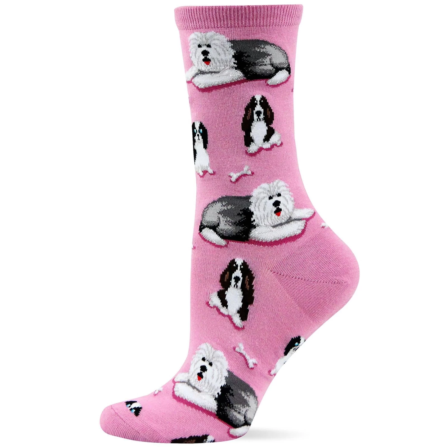 Hot Sox Womens Dogs And Bones Crew Socks 4 Hot Sox Womens Dogs And Bones Crew Socks - Image 2
