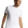 Hanes Men's White TAGLESS Crewneck Undershirt 6-Pack