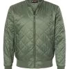 Weatherproof Mens Heat Last Quilted Packable Bomber 21752, XL, Olive Grey -Outfit Fashion Shop c75d5b53 3f58 4a33 a01f 127d483adfc3