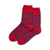 Hot Sox Womens Stripe Painter Crew Socks -Outfit Fashion Shop cb2e739a 06ef 4a47 bbea a745b3c5c420