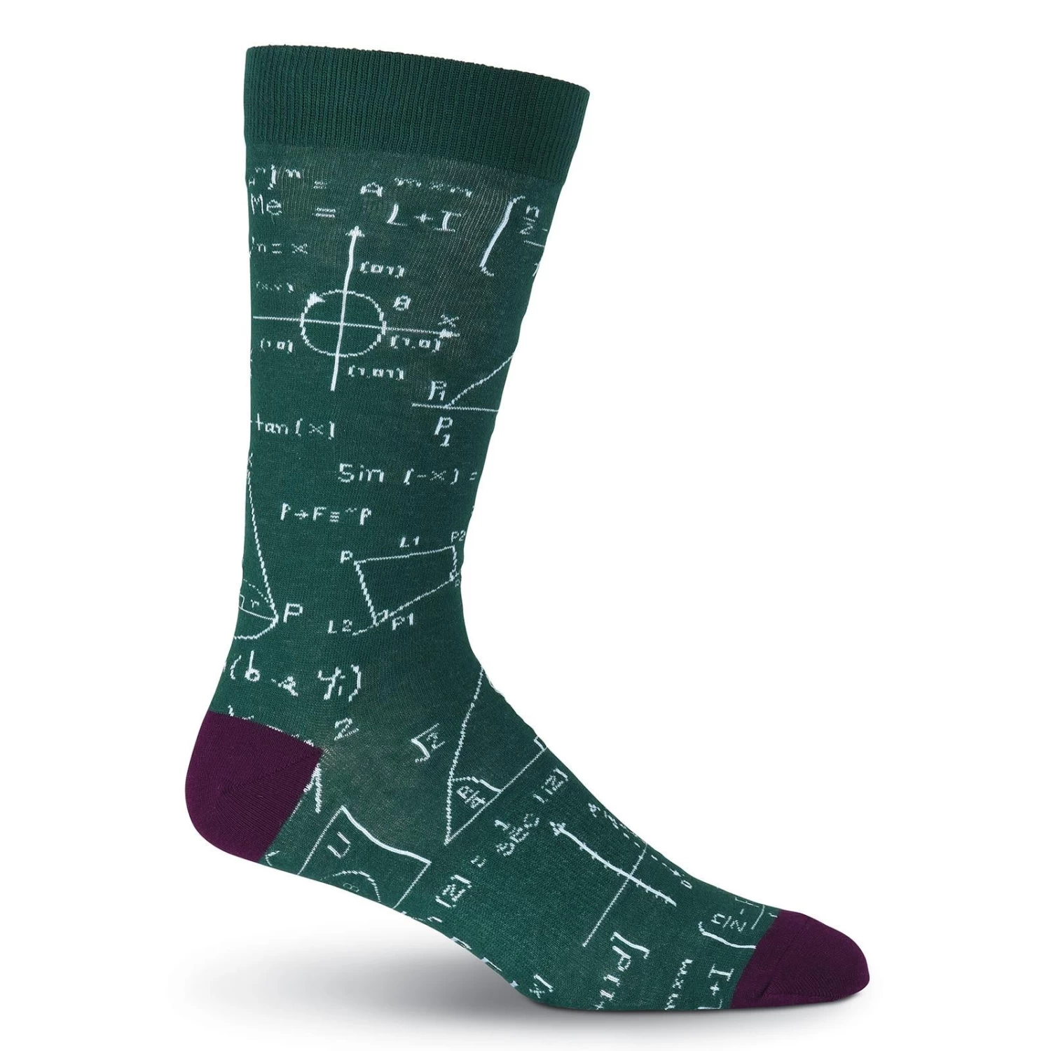 K. Bell Mens Equations Crew Socks 4 K. Bell Mens Equations Crew Socks - Image 2