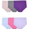 Fruit Of The Loom Womens Breathable Cotton-Mesh Brief Panty 6 Pack, 5, Assorted -Outfit Fashion Shop ccbe2032 29e7 4d85 8c88 2d1ae3fce834
