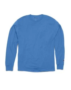 Champion Mens Long Sleeve Ring Spun T-Shirt