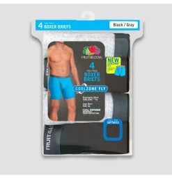 Fruit Of The Loom Mens Coolzone Boxer Brief 4 Pack, 2XL, Assorted -Outfit Fashion Shop ck0lzfhdqv97rkjwetwy 637438845407096873