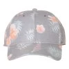 Sportsman Tropical Print Cap, One Size, Grey/Teal